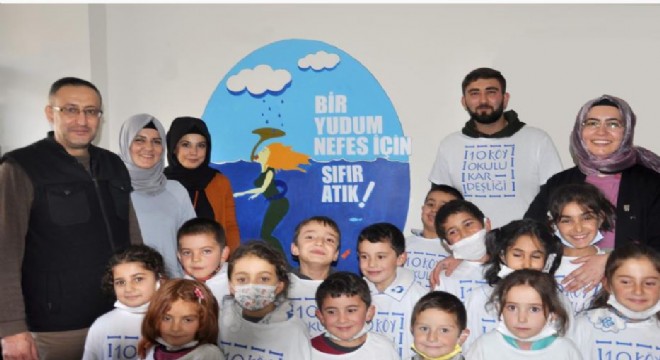  Tortum MYOdan ‘10 köy okulu kardeşliği' projesi